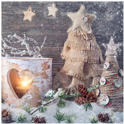  Karácsonyi Warm Light szalvéta 20 db-os 33x33 cm (PKK056671) - sandori