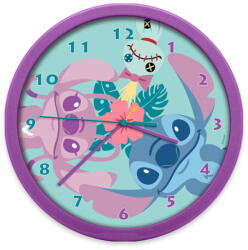  Disney Lilo és Stitch, A csillagkutya Island falióra 25 cm (EWA3098LAS)