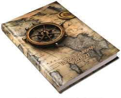 Realsystem Tanári határidőnapló A5, műbőr 150mmx210mm, fehér lapokkal térkép 2026/2027 Realsystem (5311-64) - iroda-ellatas