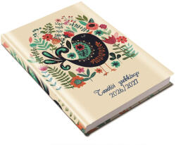 Realsystem Tanítói zsebkönyv A5, műbőr 145mmx205mm, fehér lapokkal madár 2026/2027 Realsystem (5317-63) - iroda-ellatas