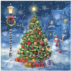  Karácsonyi Xmas Eve szalvéta 20 db-os 33x33 cm (PKK033788) - sandori