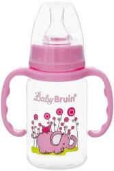 Baby Bruin fogantyús cumisüveg 120 ml rózsaszín (55043202rozsa-regi)