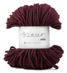  Sznur by Mila pamutzsinór 3 mm P21 - Bordó