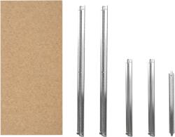 MAMUTEX Standard kiegészítő polc 400x400 mm, horganyzott