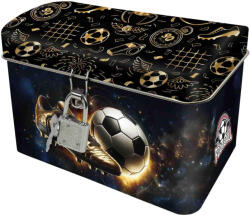 DERFORM Focis persely, szögletes, PI21, fekete (DFM-SKAPI21) - officetrade