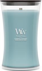 WoodWick Cedarwood & Ocean Moss Nagy Gyertya - yankeegyertya