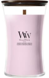 WoodWick Cherry Blossom & Vanilla Nagy Gyertya - gyertyakvilaga