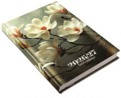 Realsystem Tanári határidőnapló A5, műbőr 150mmx210mm, fehér lapokkal magnolia 2026/2027 Realsystem - vegyesbolt