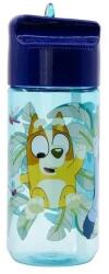Disney Bluey Playtime Hydro műanyag szívószálas kulacs 430 ml (bluey-k24)