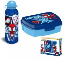 Marvel Pókember Blue Web szendvicsdoboz + alumínium kulacs szett (SM5)
