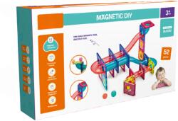 Bufnitel Labirint magnetic educativ cu 52 piese, constructii 3D, 7.5 cm (CH1008)