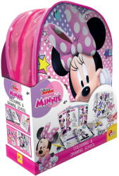 LISCIANI Kit creativ cu ghiozdanel Minnie pentru colorat si personalizat (L92932)
