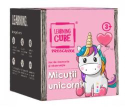 K-TOYZ Joc de atentie si memorie Learning Cube Micutii unicorni, 3+ (LC-039)
