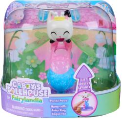 Spin Master Inel de zana Gabby's Dollhouse Fairylandia cu figurina Pandy Paws (6075679_20156447) Figurina