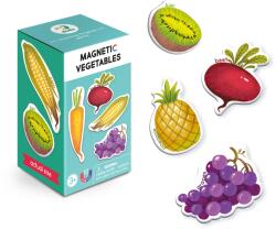 Dodo Set magnetic educativ cu legume si fructe in limba engleza, 10 piese (DO200203)