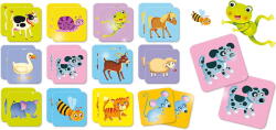 Lisciani Joc de memorie cu animalute pentru copii 1-4 ani, 32 cartonase (L80045)