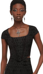 KILLSTAR corset damă (top) KILLSTAR x KIHILIST - Thelma - Black Tartan - KSRA014199