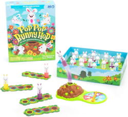 Educational Insights Joc de memorie pentru copii Pop Pop Bunny Hop cu iepurasi saritori, 3+ (EI-2912)
