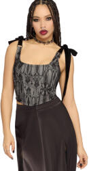KILLSTAR corset damă (top) KILLSTAR - Hallowed Obscura - Black/Grey - KSRA014701