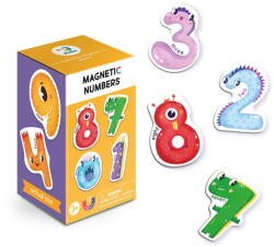 Dodo Set magnetic educativ cu numere in limba engleza, 10 piese, Dodo (DO200204)