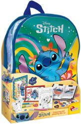 LISCIANI Kit creativ Stitch cu ghiozdanel pentru colorat si desene pop-up (L110674)