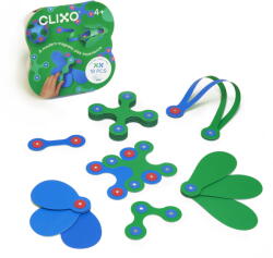 Clixo Joc magnetic de construit Clixo Itsy Albastru & Verde, 18 piese (CL-ITSY-BG-1)