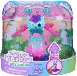 Spin Master Inel de zana Gabby's Dollhouse Fairylandia cu figurina Mercat (6075679_20156446) Figurina