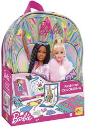 LISCIANI Kit creativ Barbie Fashion cu ghiozdanel pentru desen si design vestimentar (L112043)