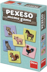 Dino Joc de memorie cu animalute de la ferma, 48 carduri, Dino (621985)