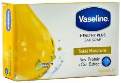 Vaseline Sapun Solid, Vaseline, Total Moisture, cu Extract de Ovaz si Proteina din Soia, Efect Hidratare Intensiva, 75gr