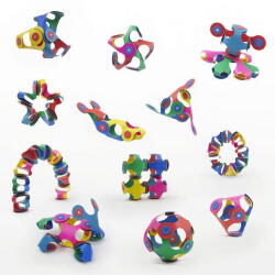 Clixo Joc magnetic de construit Clixo Tiny & Mighty, 9 piese flexibile (CL-MITY-TB-1)