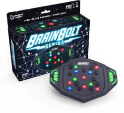 Educational Insights Joc de memorie BrainBolt Genius cu lumini LED, pentru 1-2 jucatori (EI-8436)