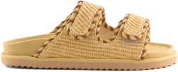 Colors Of California Sandale Two Strap In Raffia COC. HC. BIOW606 cam (COC.HC.BIOW606 cam)