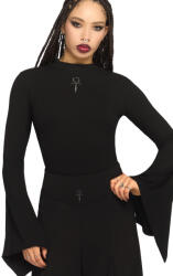 KILLSTAR дамско боди KILLSTAR - Gloom Bell - Black - KSRA014368