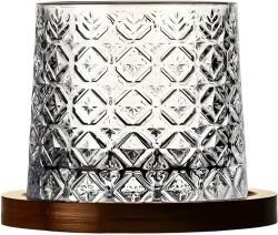 HARAHU Pahar de cristal pentru whisky - 280ml / tip5 KP40070 Pahar