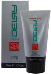 HOT Cremă Hot Delay pentru bărbați, pentru întârzierea ejaculării și prelungirea actului sexual, cu efect răcoritor și calmant, 50 ml (D-245308)