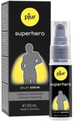 pjur Ser pentru întârzierea ejaculării, PJUR, Superhero, reduce sensibilitatea și prelungește actul sexual, 20 ml (D-199350)