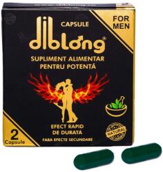 Diblong Capsule afrodisiace pentru bărbați, Diblong, Premium, susțin libidoul, energia și performanța, 2 capsule (268GLB)