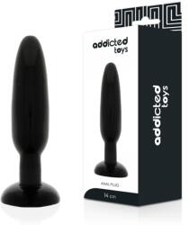 Addicted Toys Plug anal Addicted Toys, 14 cm, TPR flexibil, fără ftalați, design ergonomic, inserție ușoară (D-220151)