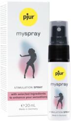 pjur Spray stimulant PJUR MySpray, pentru intensificarea dorinței și a plăcerii feminine, pentru femei, 20 ml (D-201649)
