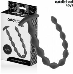Addicted Toys Plug anal extra lung Addicted Toys, silicon medical, 55 cm, flexibil, inserție progresivă, avansați (D-242882)