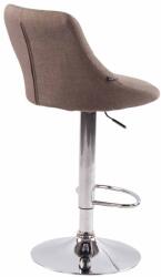 CLP 2 db bárszék szett Lazio szövet C, taupe (307041)