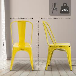 CLP Benedek szék, sárga (10858107)