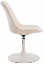 CLP 4 db Maverick W műbőr étkezőszék szett, krém (320220)