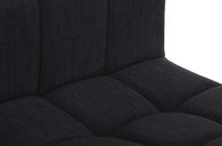 CLP Bárszék Calma szövet, fekete (322481)