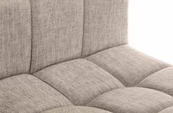 CLP 2 db bárszék szett Calma szövet, krém (323634)