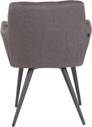 CLP Lyss szövet étkezőszék, sötétszürke (308040)