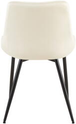 CLP Rahden bársony szék, krém (323231)