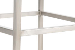 CLP 2 bárszék készlet Montreal 80 műbőr rozsdamentes acél, fekete (314629)