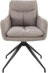 CLP 2 db Somers szövetből álló étkezőszék szett, taupe (327075)